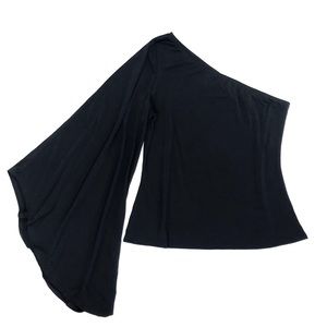 Nasty Gal Tops - NWT Nasty Gal Black One Bell Sleeve Flowy Top Nasty Gal Tops - NWT Nasty Gal Black One Bell Sleeve Flowy Top